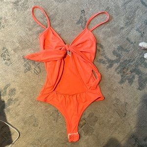 Bright Pink Bodysuit